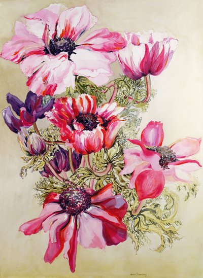 Anemones by Joan Thewsey